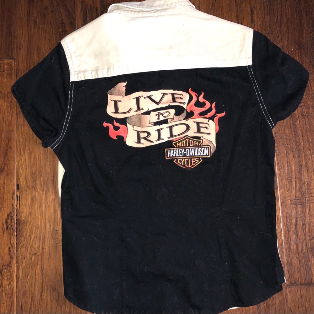 Official Harley Davidson button down shirt
